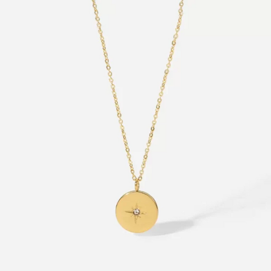 Classic 18k Gold Plated On The Rise Neck Piece