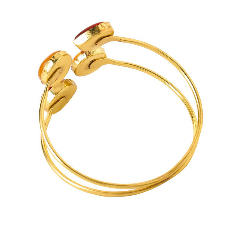 Raw Stone Duel Color Bracelet