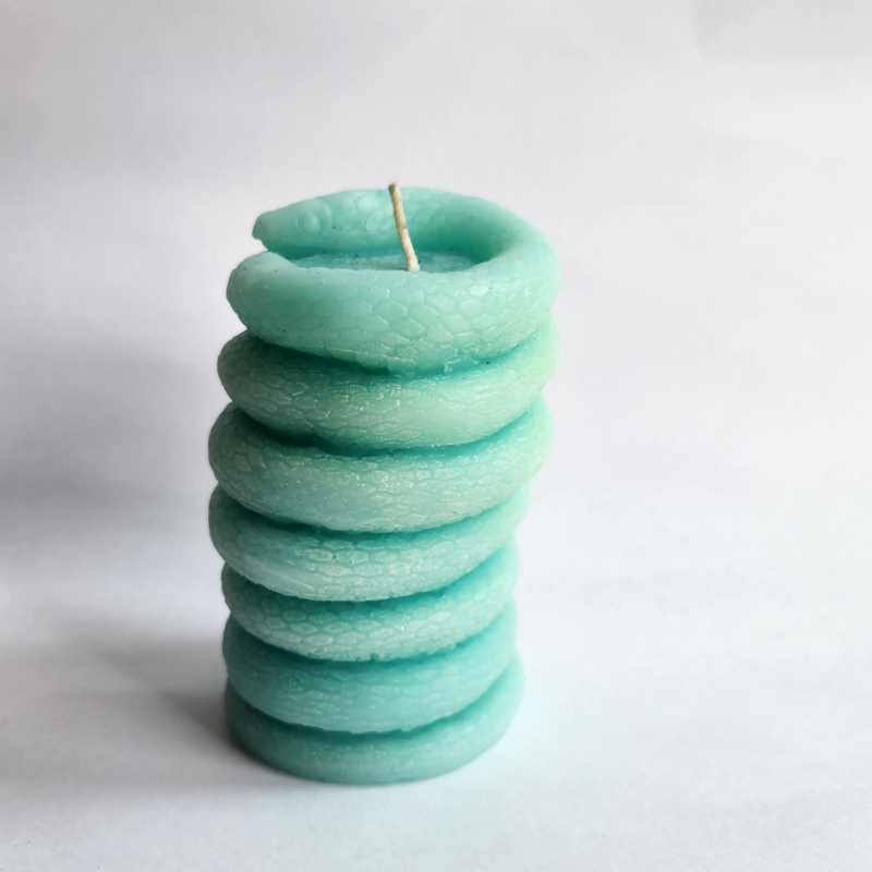 Handcrafted Long Island Snake Soy EcoFriendly Candles