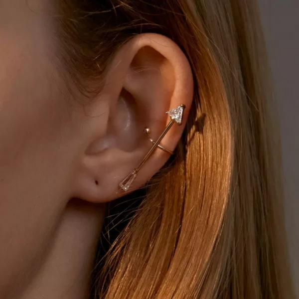 Shooting Arrow Ear Cuff For One Ear Only