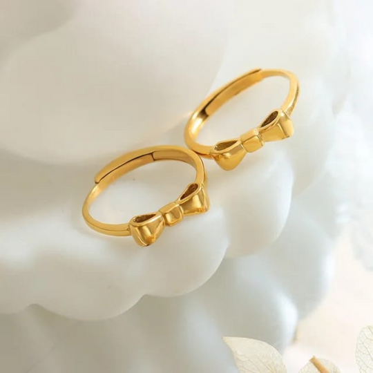 Top-Tie Anti Tarnish Gold Plated Ring