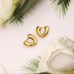 Minimilistic Gold Plated Earrings