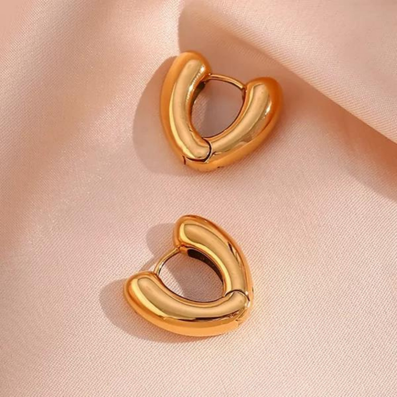Minimilistic Gold Plated Earrings
