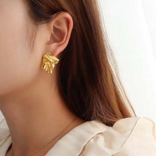 Gold Plated Chimes Studs