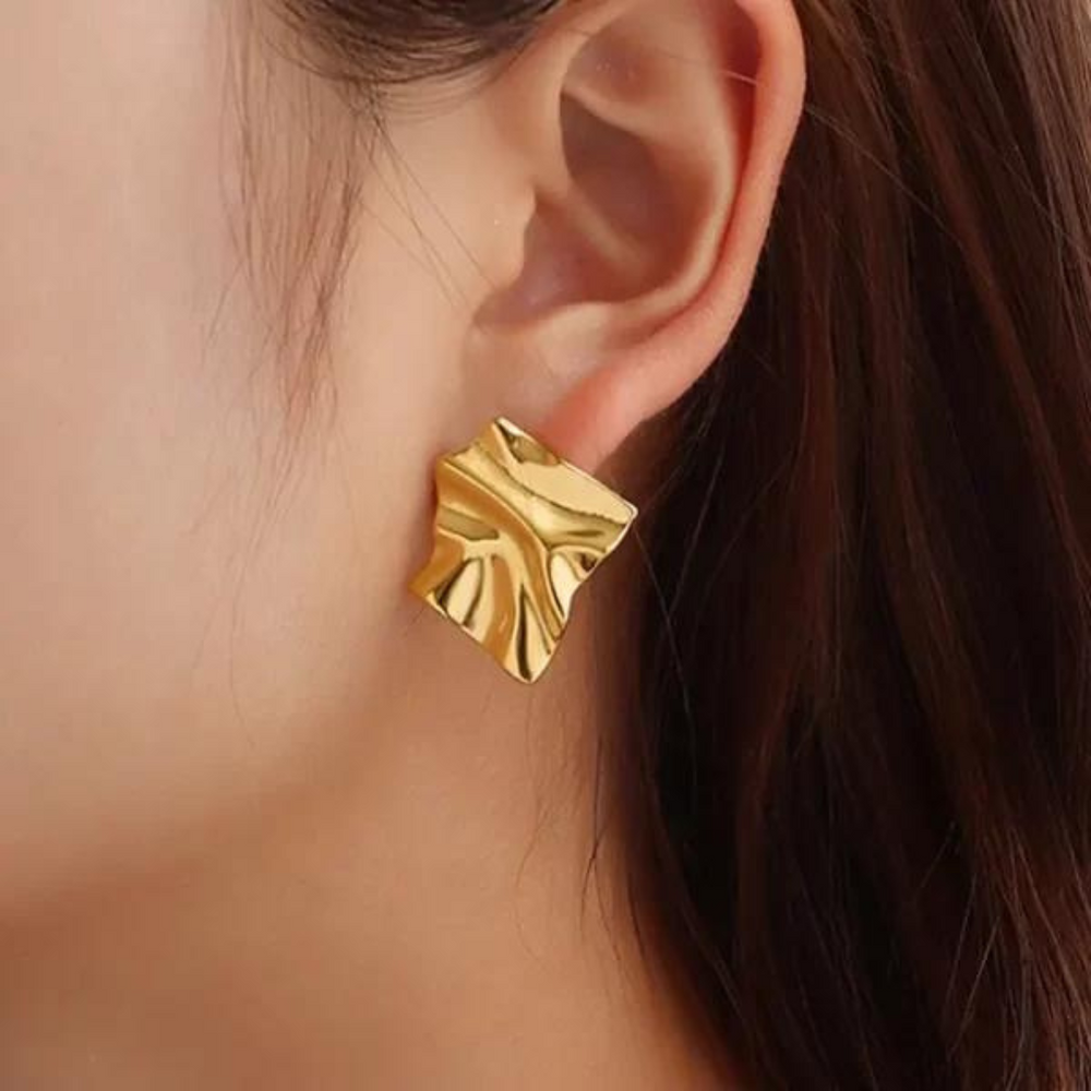 Gold Plated Chimes Studs