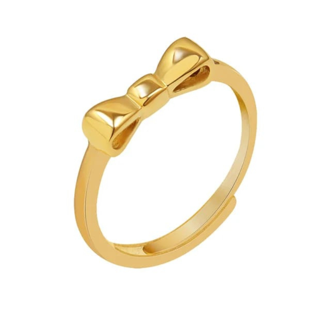 Top-Tie Anti Tarnish Gold Plated Ring