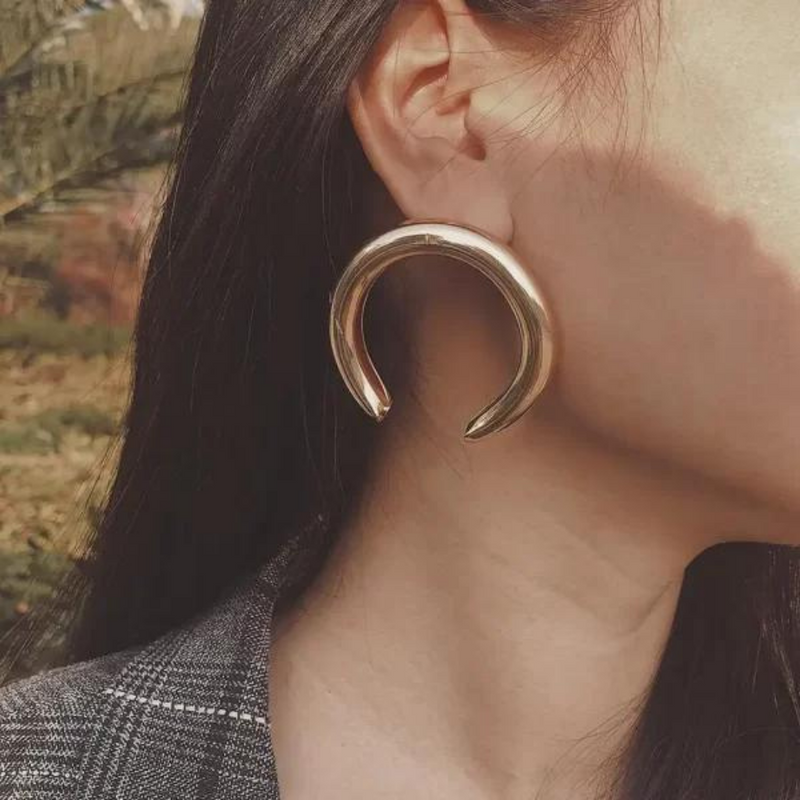 Not-So-Circle Earrings