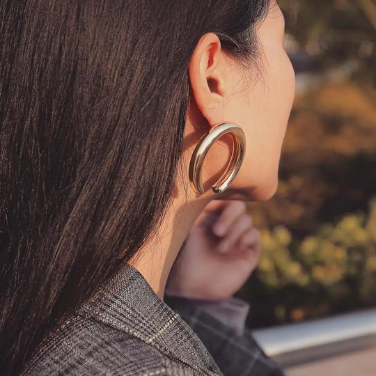 Not-So-Circle Earrings