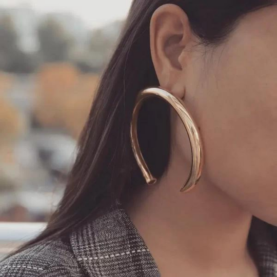 Not-So-Circle Earrings