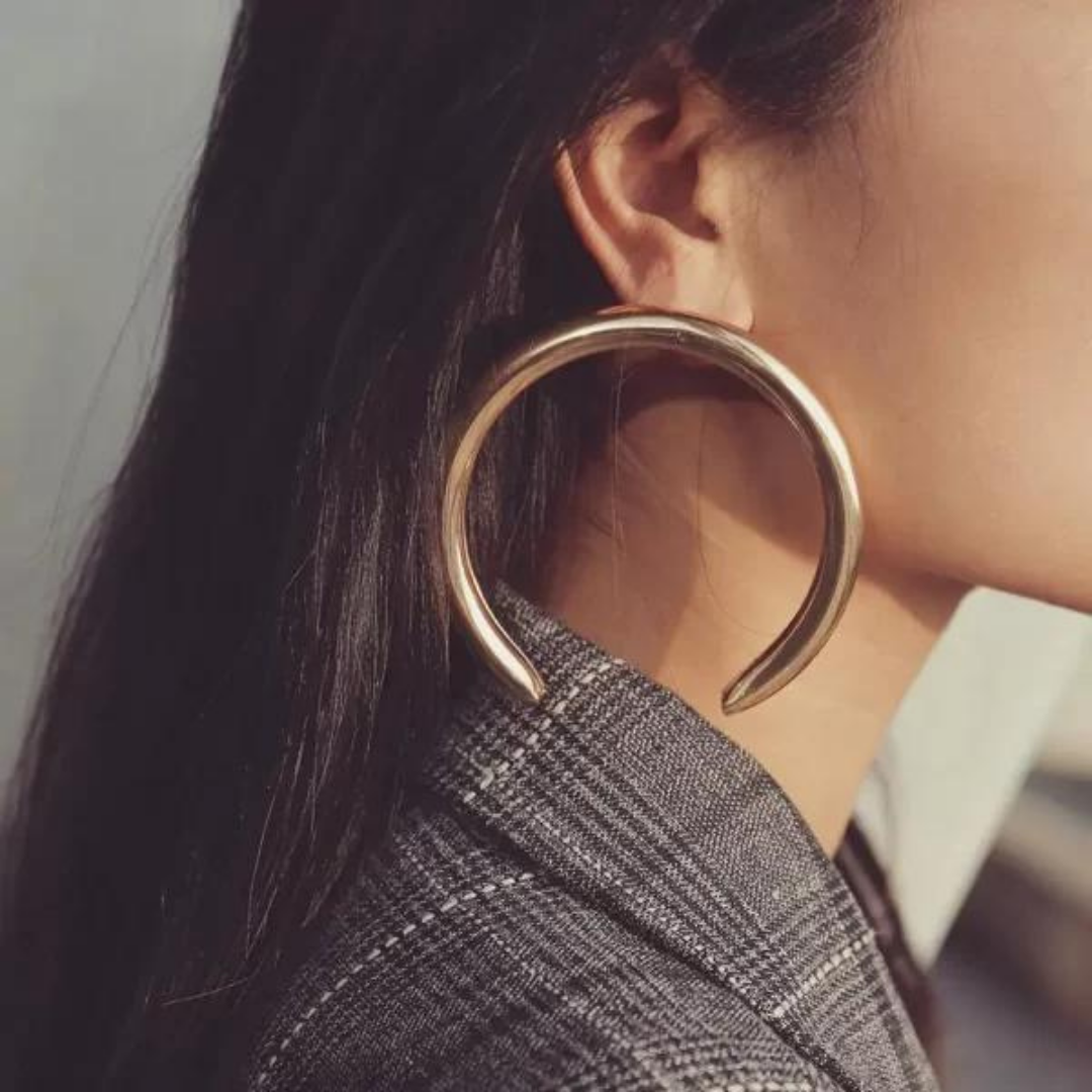 Not-So-Circle Earrings