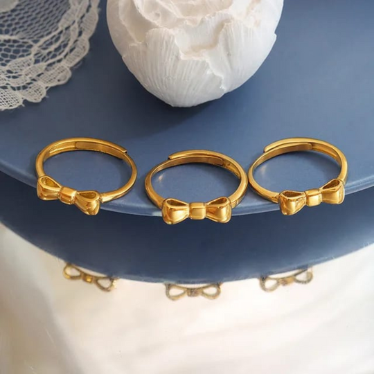 Top-Tie Anti Tarnish Gold Plated Ring