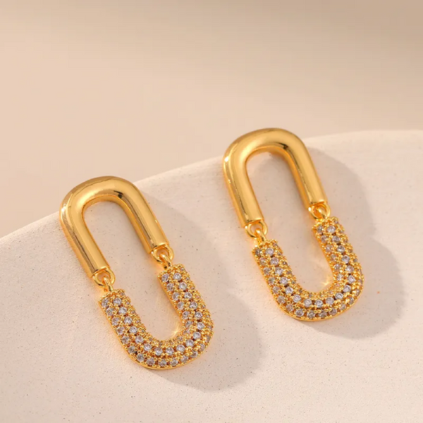 Elegant Gold Plated Earrings