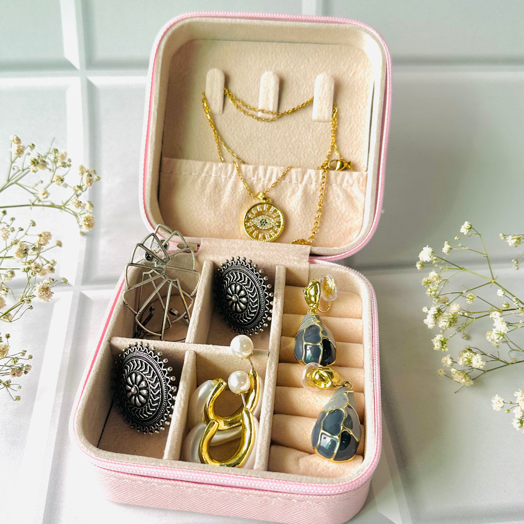 Jewels of Joy Hamper- A Combination of Earrings and Necklace