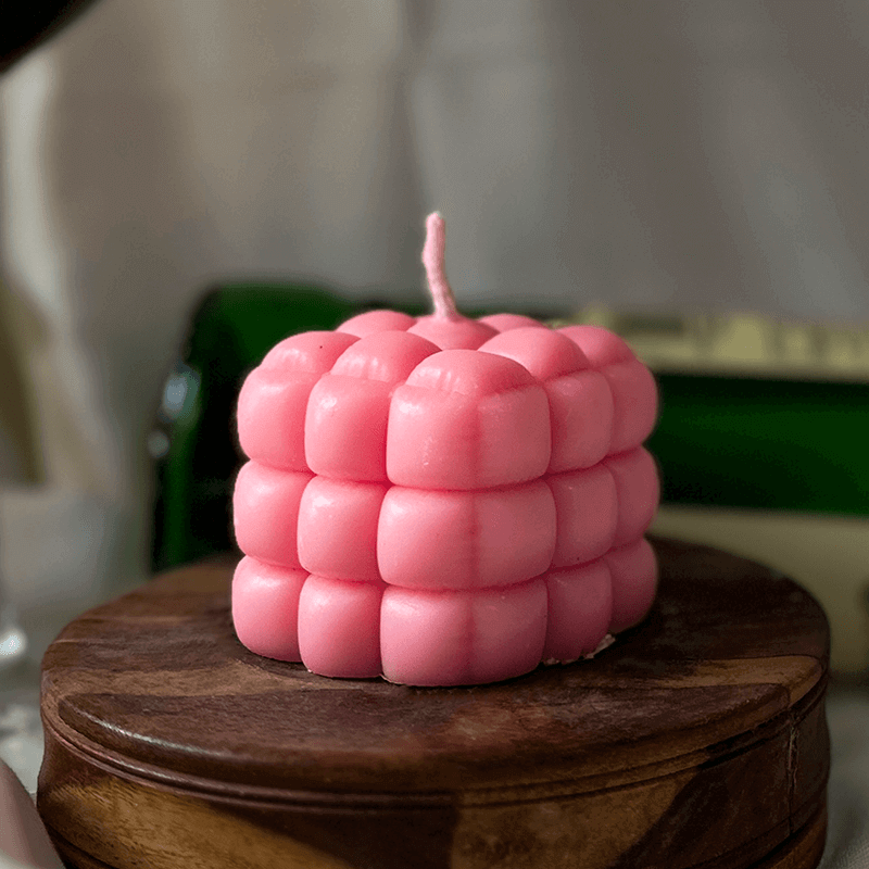 Woollen Yarn Shape Candle
