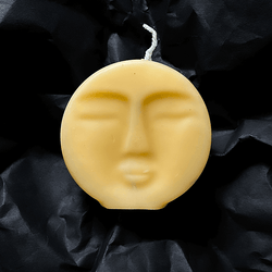 Yellow Petal Sculpture Women Candle